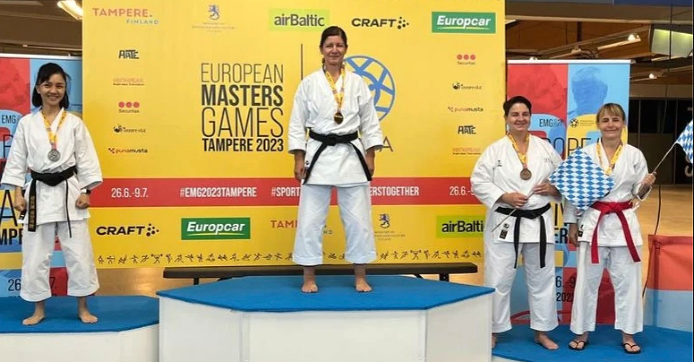 Erfolge bei der European Masters Games in Finnland