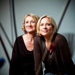 Fotoaufnahmen Kontrasax am 27.06.2012 Kˆln: Christina Fuchs und Romy Herzberg